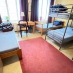 Private room for 4 guests, furniture, large windows