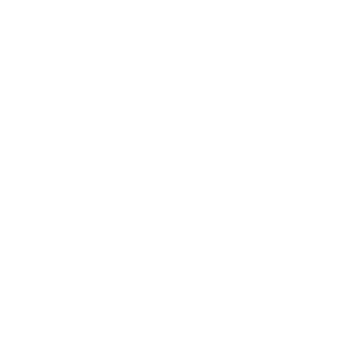 Icon depicting a white laundry machine on black background.